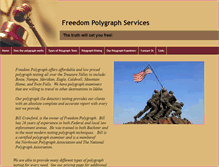 Tablet Screenshot of freedompolygraph.com